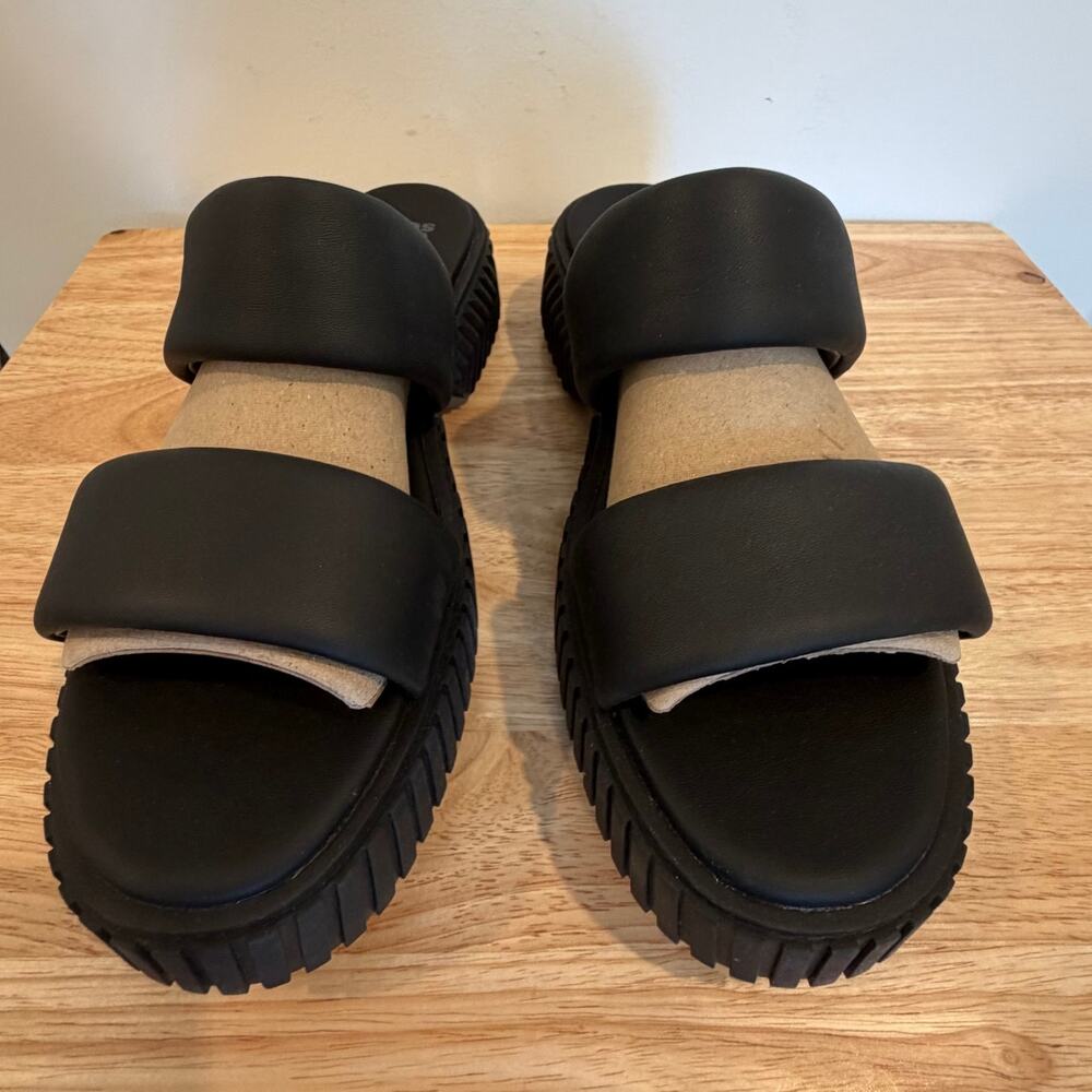 Sorel Ona Streetworks Slide Mid Sandal 8.5 Platform Rubber Sole Chunky NWT - Picture 2 of 7